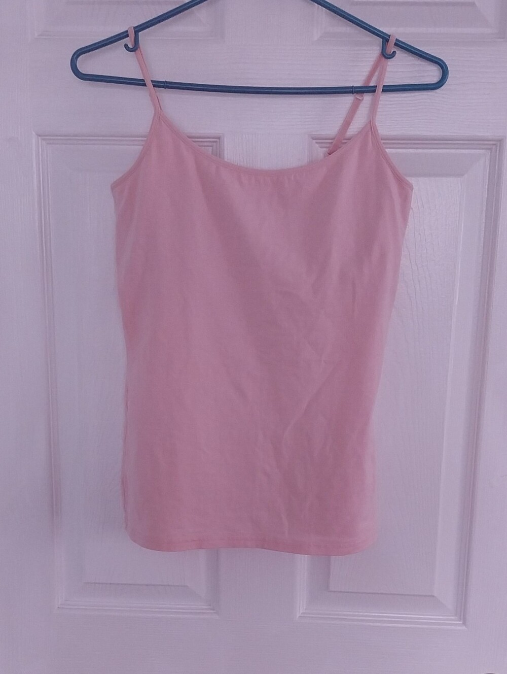 Pink Spaghetti Strap Cami Top